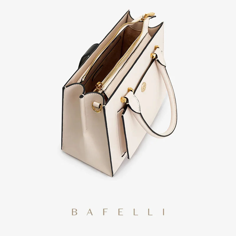 BAFELLI WOMEN'S BAGS NEW 2025 CELEBRITY FASHION CAT HANDBAG CROSSBODY SHOULDER FEMALE LEATHER DESIGNER STYLISH LUXURY PURSE