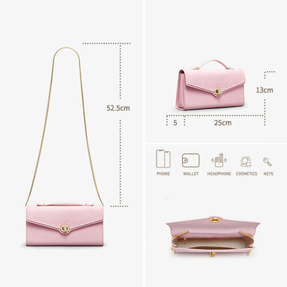 BAFELLI 2025 NEW WOMEN'S HANDBAG LEATHER WALLET PARTY SHOULDER DRESS PURSE LUXURY DESIGNER BRAND FEMALE EVENING BAGS CLUTCHES