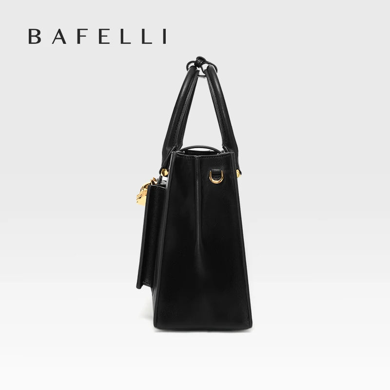 BAFELLI 2025 WOMEN'S NEW HANDBAG CAT LUXURY LEATHER FASHION BUSINESS SHOULDER STYLISH CASUAL CROSSBODY FEMALE PURSE OFFICE LADY