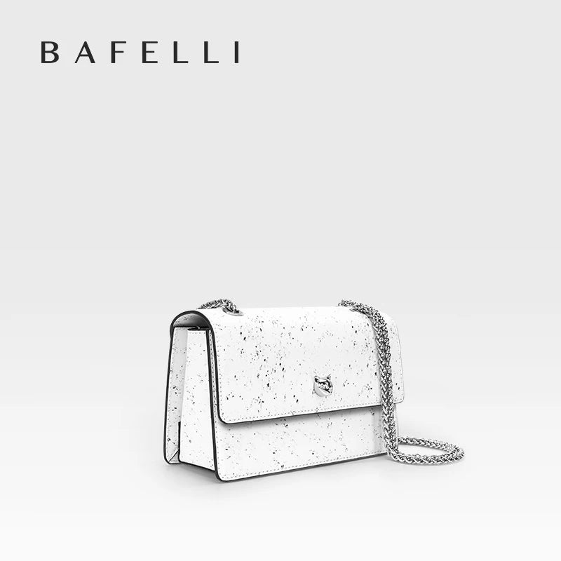 Mini Crossbody Bag with Chain Strap Women Small Square Shoulder Bag 2025 New Fashion - Bafeli