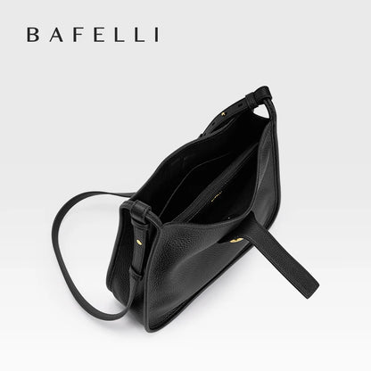 BAFELLI New Women's Natural Cattle Leather Bucket Bag - Versatile & Chic Shoulder & Crossbody