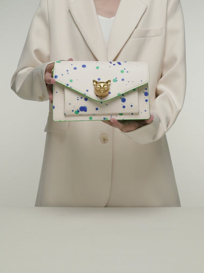 ЦВЕТНАЯ СУМКА DOTCROSSBODY — СЕРИЯ «БЕЗЗВОНЫЙ КОШКА»