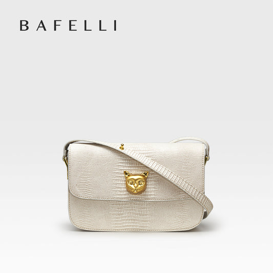 TWO-TONE LIZARD PRINT BAG - NAMELESS CAT SERIES